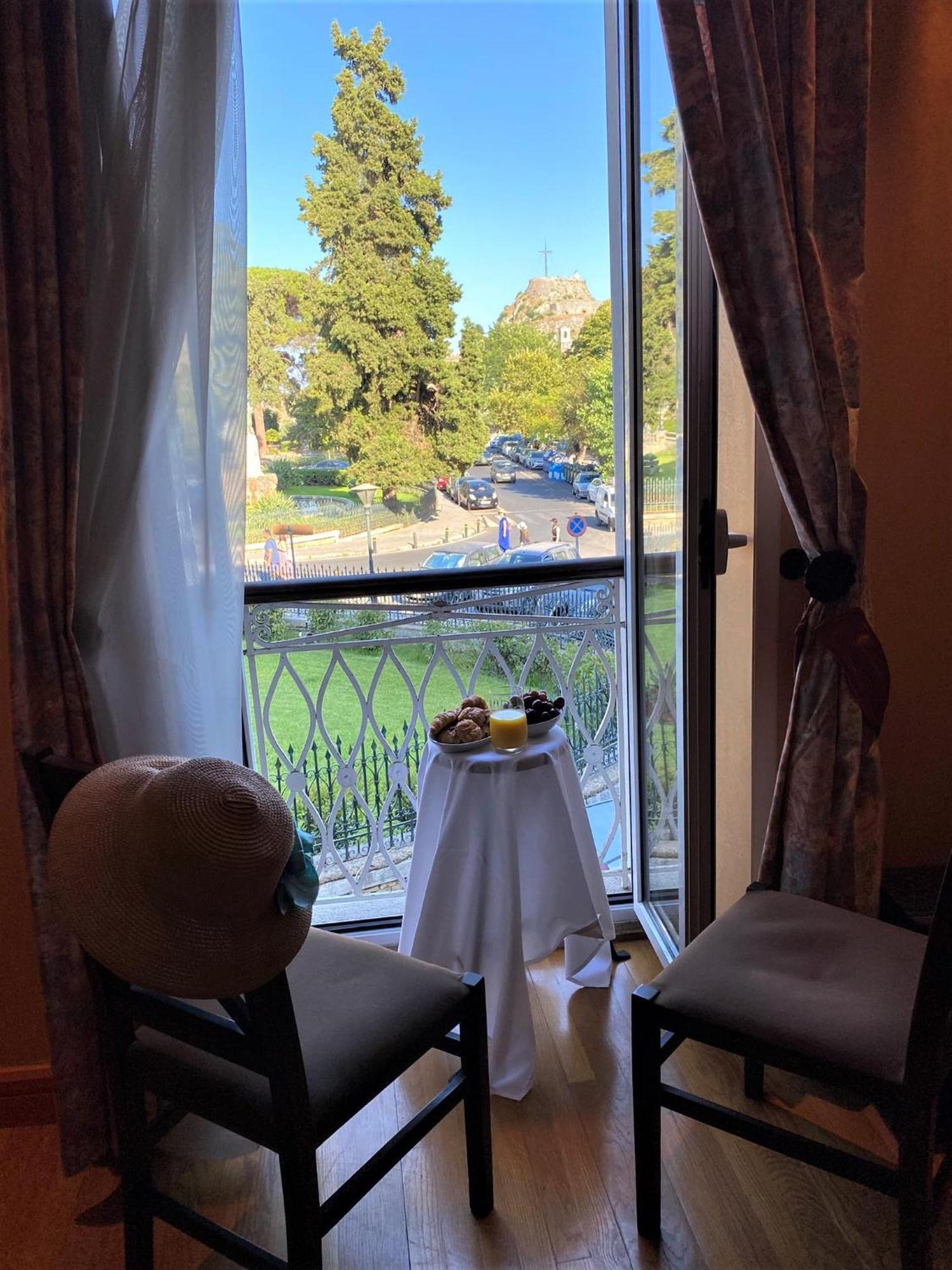 Palazzo Luxury Suite - View To Liston Square & Old Fortress Of Corfu Old Town Exteriér fotografie