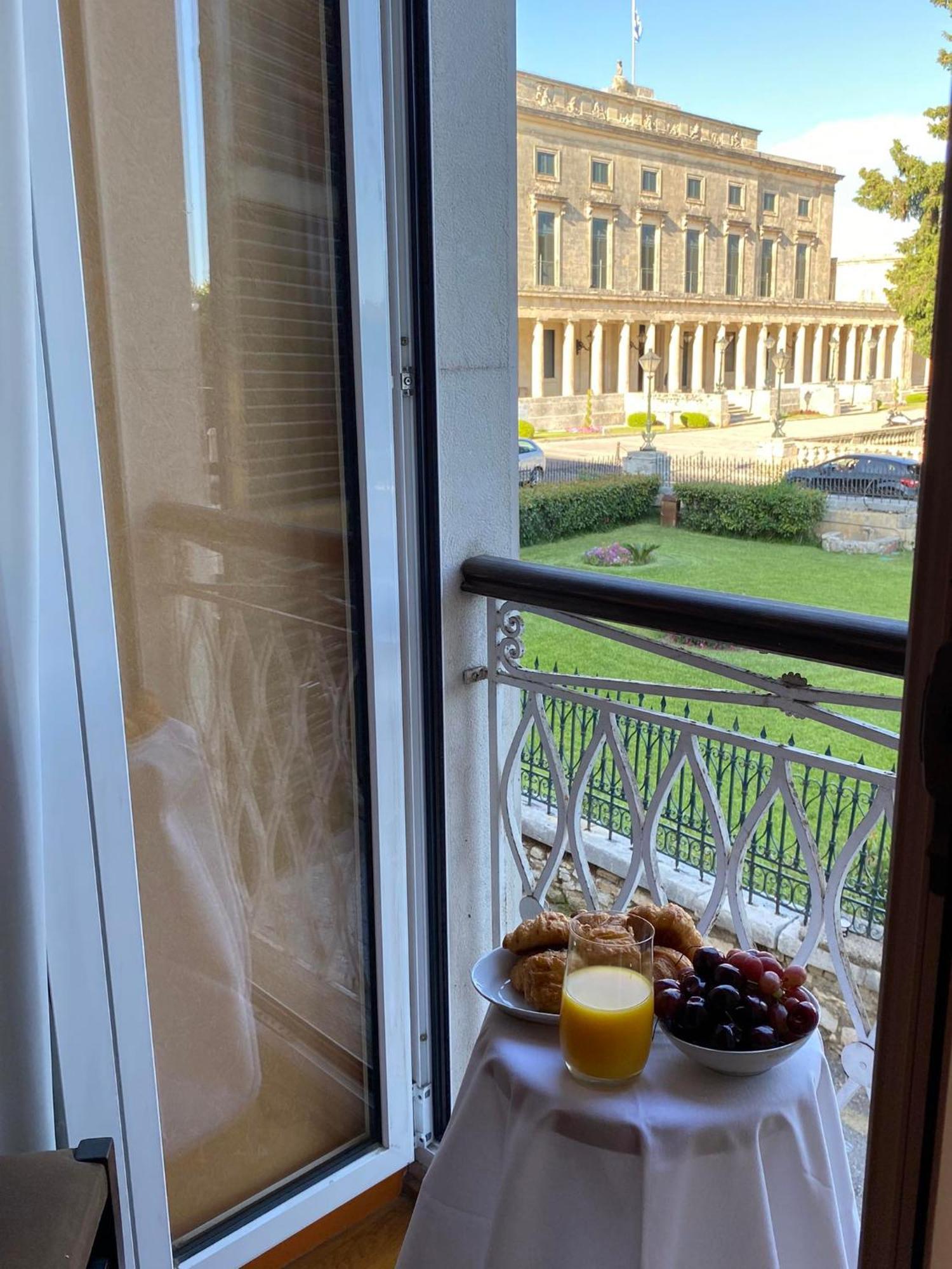 Palazzo Luxury Suite - View To Liston Square & Old Fortress Of Corfu Old Town Exteriér fotografie