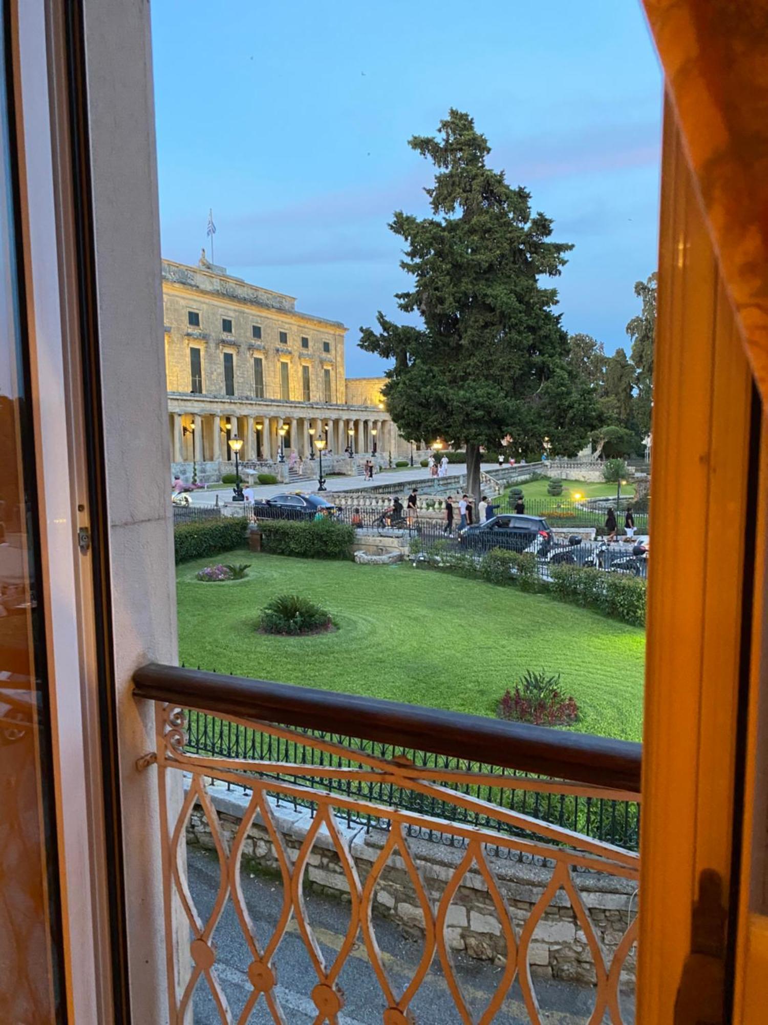 Palazzo Luxury Suite - View To Liston Square & Old Fortress Of Corfu Old Town Exteriér fotografie
