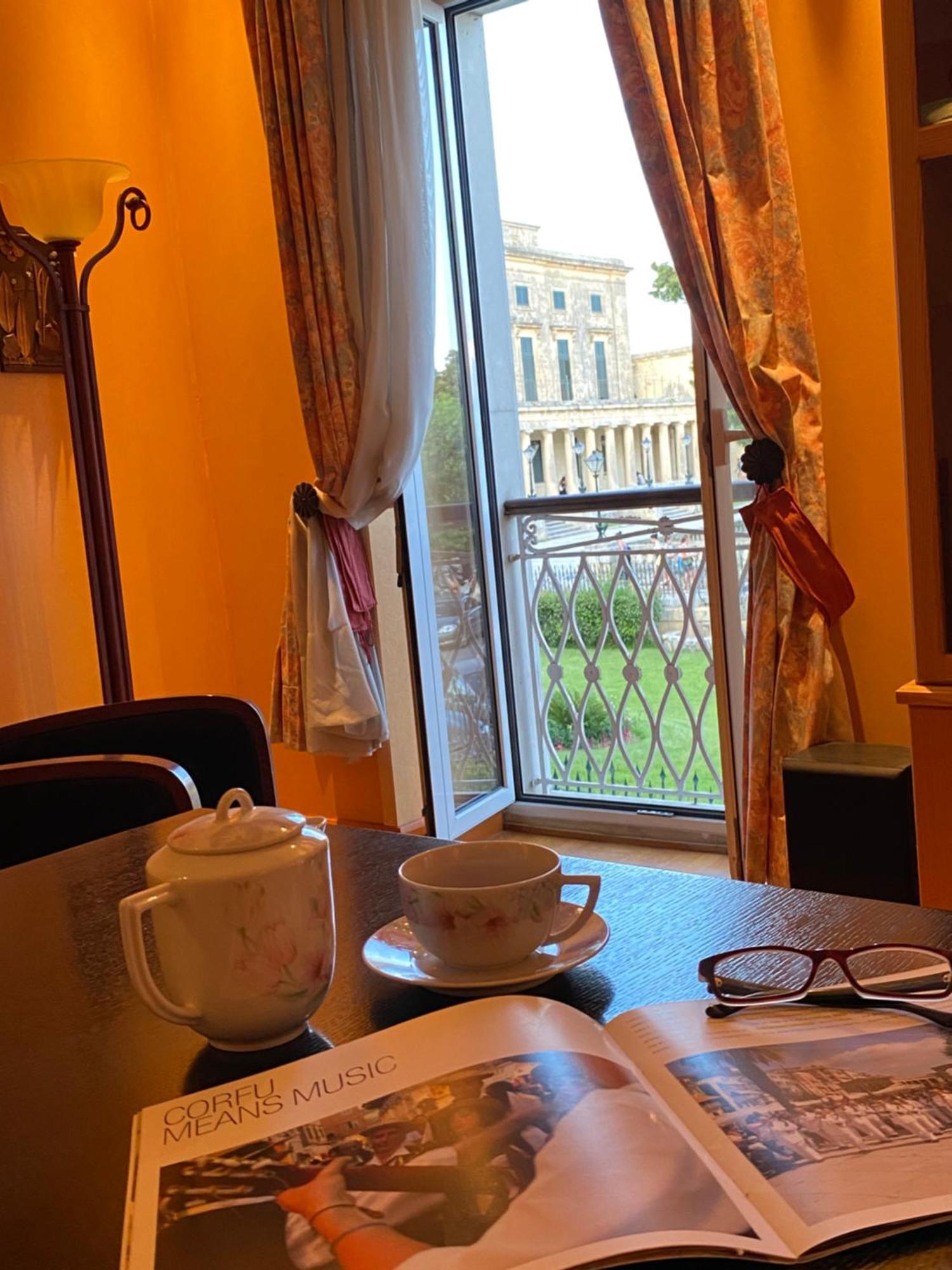 Palazzo Luxury Suite - View To Liston Square & Old Fortress Of Corfu Old Town Exteriér fotografie